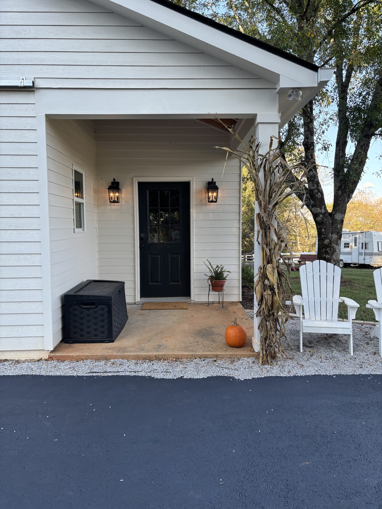 Barn Addition Front Porch