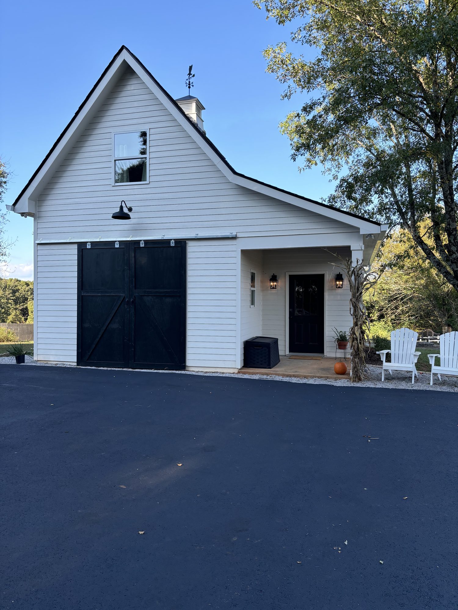 Barn Addition Exterior