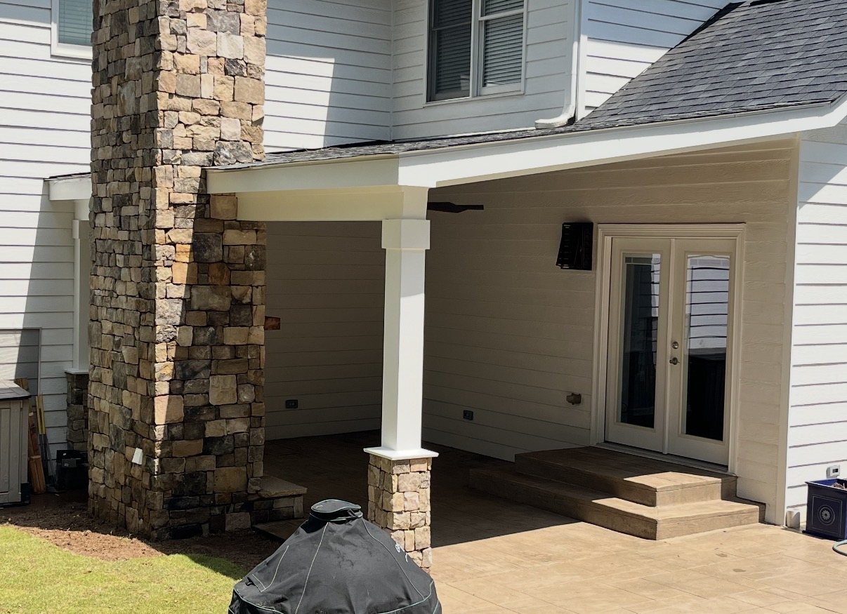Porch Extension After