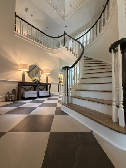 Whole Home Remodel Foyer Staircase
