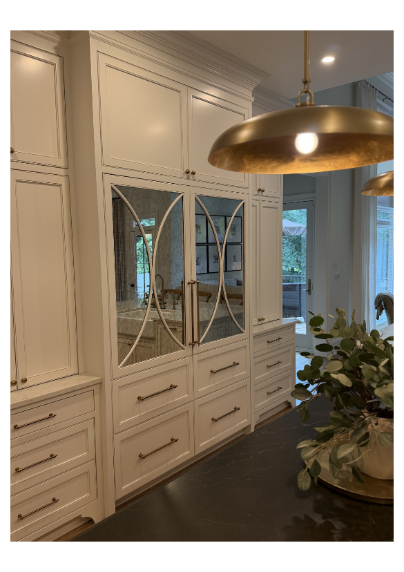 Whole Home Remodel Mirrored Cabinets