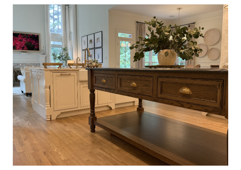 Whole Home Remodel Kitchen Island