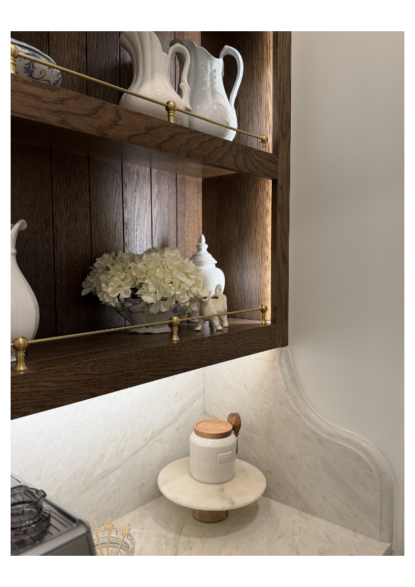 Whole Home Remodel Coffee Bar Detail